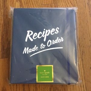 Kate Spade recipe book